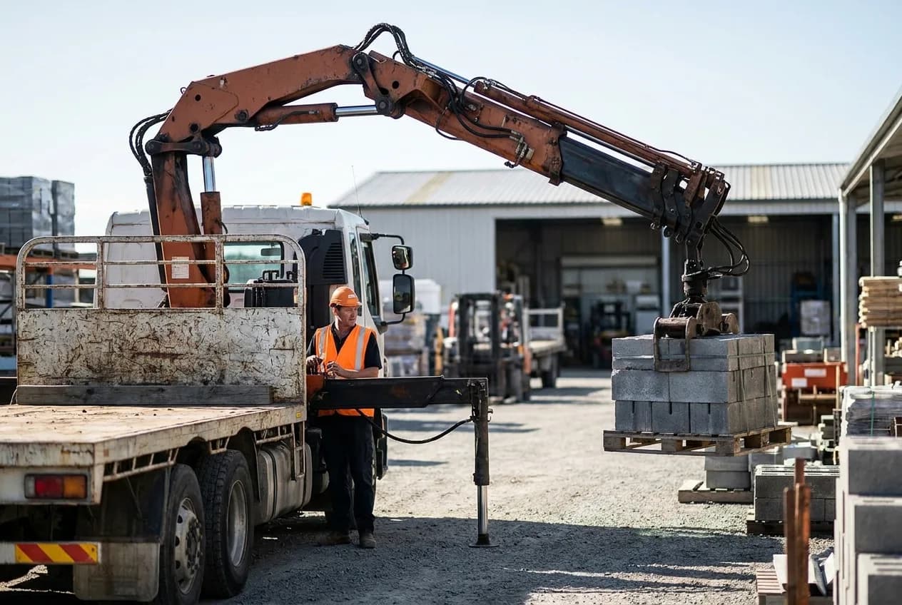 Kurz obsluhy hydraulickej ruky (nakladacieho žeriava)