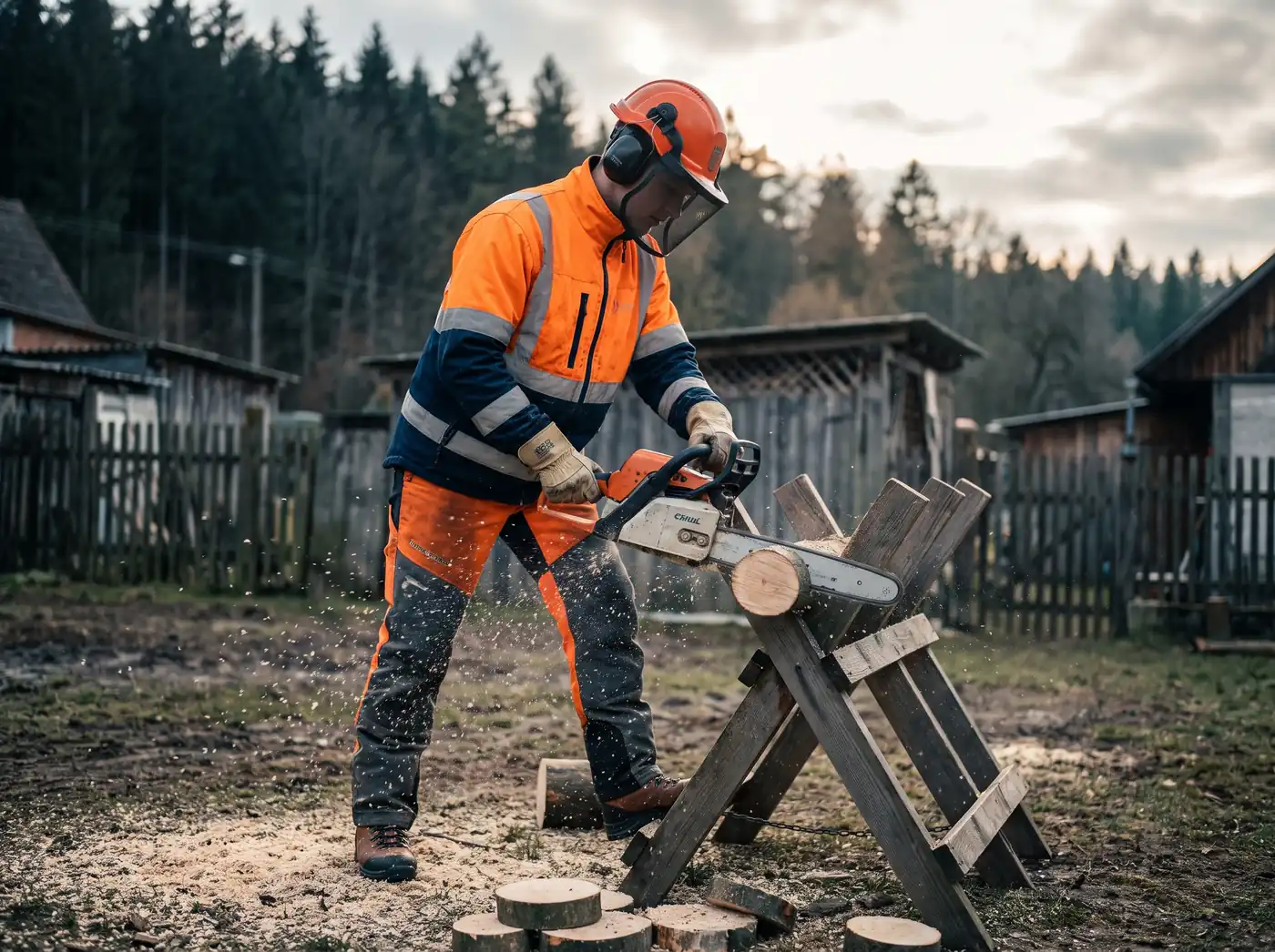 Ausbildung zum Betrieb einer Kettensäge – andere Tätigkeiten